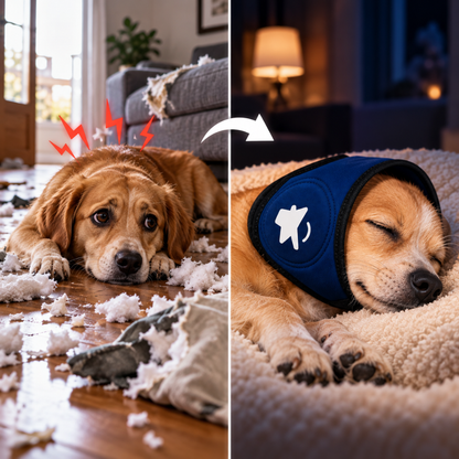 Protector auditivo antirruido para perros