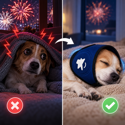 Protector auditivo antirruido para perros